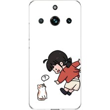 TechTree Realme 11 Pro-11 Pro Plus Uyumlu Zorla Çekiştirilen Sevgili - Çift Kombini Baskılı Silikon Kılıf