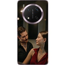 TechTree Honor Magic 7 Lite Uyumlu Eşref Rüya - Eşref ve Nisan Baskılı Silikon Kılıf