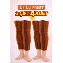 FitOnly Termal Yün Dizlik – Romatizma ve Diz Ağrısı Için Termal Isıtıcı Ortopedik Dizlik (1+1 Paket Toplam 4 Adet)