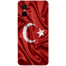 TechTree Infinix Gt 30 Pro Uyumlu Türk Bayrağı Baskılı Silikon Kılıf