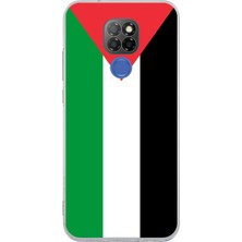 TechTree General Mobile Gm 20 Uyumlu Filistin Bayrağı Baskılı Silikon Kılıf