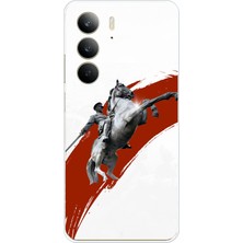 TechTree Realme C75 Uyumlu Şaha Kalkmış At Detaylı Atatürk  Baskılı Silikon Kılıf