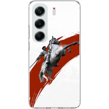 TechTree Tecno Camon 40 Pro Uyumlu Şaha Kalkmış At Detaylı Atatürk  Baskılı Silikon Kılıf