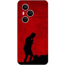 TechTree Honor 400 Pro Uyumlu Gölge ve Siluet Detaylı Atatürk Baskılı Silikon Kılıf