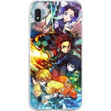 TechTree Samsung Galaxy A10 Uyumlu Demon Slayer Efsanesi:iblis Avcıları Baskılı Silikon Kılıf