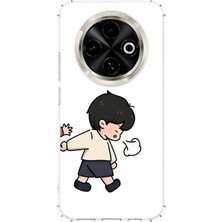 TechTree Tecno Spark 30C Uyumlu Zorla Götürülen Sevgili - Çift Kombini Baskılı Silikon Kılıf