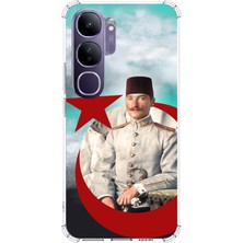 TechTree Vivo V40 Lite Uyumlu Gençlik Yılları Atatürk Baskılı Silikon Kılıf