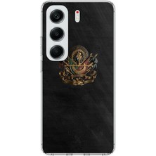 TechTree Tecno Camon 40 Pro Uyumlu Osmanlı Tuğrası Detaylı Baskılı Silikon Kılıf