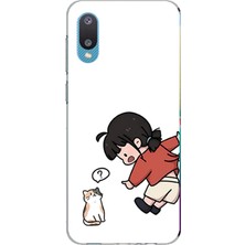 TechTree Samsung Galaxy A02 Uyumlu Zorla Çekiştirilen Sevgili - Çift Kombini Baskılı Silikon Kılıf