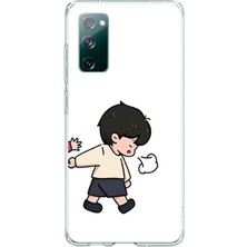 TechTree Samsung Galaxy S20 Fe Uyumlu Zorla Götürülen Sevgili - Çift Kombini Baskılı Silikon Kılıf