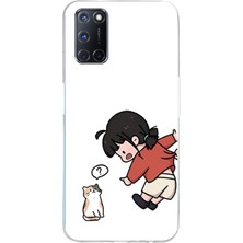 TechTree Oppo A52-A72-92 Uyumlu Zorla Çekiştirilen Sevgili - Çift Kombini Baskılı Silikon Kılıf