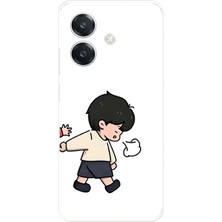 TechTree Oppo A3 Uyumlu Zorla Götürülen Sevgili - Çift Kombini Baskılı Silikon Kılıf