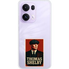 TechTree Oppo Reno 13 Pro Uyumlu Thomas Shelby Afiş Baskılı Silikon Kılıf