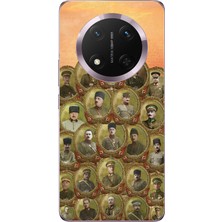 TechTree Honor Magic 7 Lite Uyumlu Atatürk ve Kurtuluş Savaşı Komutanları Baskılı Silikon Kılıf