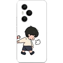 TechTree Honor 400 Pro Uyumlu Zorla Götürülen Sevgili - Çift Kombini Baskılı Silikon Kılıf