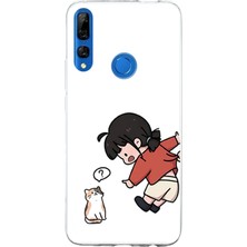 TechTree Honor 9x Uyumlu Zorla Çekiştirilen Sevgili - Çift Kombini Baskılı Silikon Kılıf