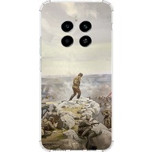 TechTree Realme 12 4g-12 Plus Uyumlu Cephede Komutan Bağımsızlık Atatürk Baskılı Silikon Kılıf