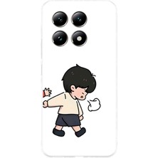 TechTree Xiaomi Mi 14T Pro Uyumlu Zorla Götürülen Sevgili - Çift Kombini Baskılı Silikon Kılıf