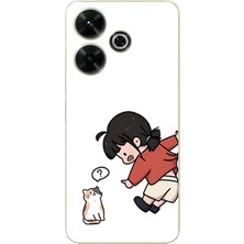 TechTree Redmi 13 Uyumlu Zorla Çekiştirilen Sevgili - Çift Kombini Baskılı Silikon Kılıf