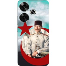 TechTree Poco F6 Uyumlu Gençlik Yılları Atatürk Baskılı Silikon Kılıf