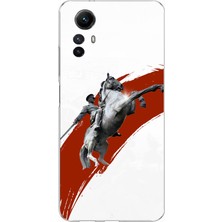TechTree Redmi Note 12S Uyumlu Şaha Kalkmış At Detaylı Atatürk  Baskılı Silikon Kılıf