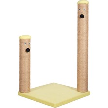 Feyza Design Ikili Kedi Tırmalama Tahtası, Sarı, Enerji Sınıfı A+