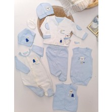 İmaj Şirin Kutup Ayısı 8'li Hastane Çıkışı Mavi - 0-3 Ay