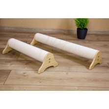 Feyza Design Yüksek Dayanıklılık Silindir Yer Tırmalaması, Ekstra Güçlü ve Şık Tasarım