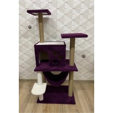 Feyza Design Yumuşak ve Dayanıklı Kedi Tırmalama Evi, Eğlenceli ve Rahat Kullanım