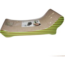 Feyza Design Şezlong Şekilli Kedi Tırmalama Kartonu 47 cm Renkli ve Eğlenceli Tasarım