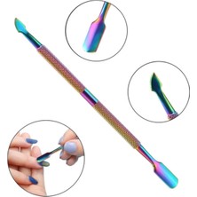 Renkli Metal Kronk Tırnak Itici ve Temizleme Kiti, Profesyonel Kullanım