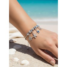 Toka Delisi Silver Charm Bileklik