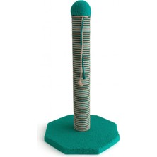 Feyza Design Yeşil Pet Kedi Tırmalama Platformu, Güvenli ve Eğlenceli Kullanım