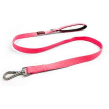 TailPetz Kedi Köpek Sevk & Gezdirme Kayışı Neon Pembe