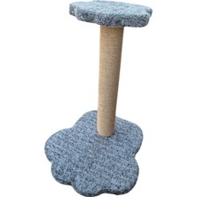 Feyza Design Iki Katlı Pati Desenli Kedi Tırmalama Tahtası, Eğlenceli ve Şık Tasarım