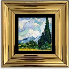 Mbb E-Ticaret Van Gogh Çerçeveli Taş Tablo