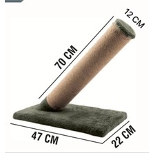 Feyza Design Renkli Kedi Tırmalama Borusu ve Aksesuarları, Eğlenceli Pet Oyuncakları