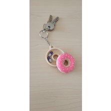 Robo Yenge Donut Anahtarlık – Gizli Bölmeli Mini Kutu| 50 mm Pla Tasarım