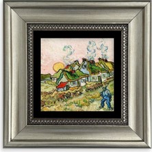Mbb E-Ticaret Van Gogh Çerçeveli Taş Tablo