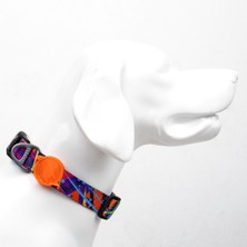 TailPetz Splash Boyun Tasmaları Ayarlanabilir Dayanıklı ve Konforlu Köpek Desenli Boyun Tasması