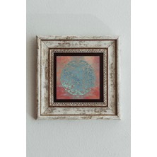 Mbb E-Ticaret Lotus - Yaşam Çiçeği Çerçeveli Taş Tablo , Çerçeveli Taş Duvar DEKORU-ENKCRCVTBL-00093