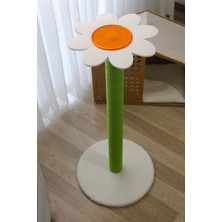 Feyza Design Xl Papatya Kedi Tırmalama Tahtası, 85 Cm, Dayanıklı ve Şık Tasarım