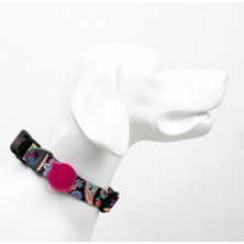 TailPetz Paisley Boyun Tasmaları Ayarlanabilir Dayanıklı ve Konforlu Köpek Desenli Boyun Tasması