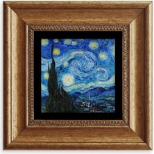 Mbb E-Ticaret Van Gogh Çerçeveli Taş Tablo