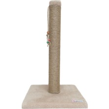 Feyza Design Kedi Tırmalama Tahtası 42 cm Açık Kahve, Doğal ve Şık Tasarım