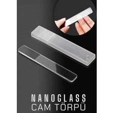2 Adet Nano Cam Tırnak Törpüsü, Doğal Parlatıcı, Manikür ve Pedikür