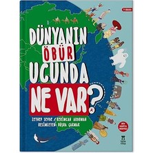 Taze Kitap Dünyanın Öbür Ucunda Ne Var?: 84X57 Dünya Haritası Hediyeli + Hareketli Arkadaşlar + 15 Kitap