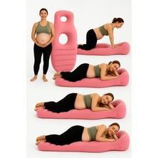 Mercansa Hamile Uyku Minderi Tam Vücut Destekli Ergonomik Gebelik Yan Yatma Yatağı