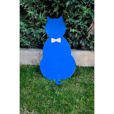 Feyza Design Renkli Kedi Tırmalama Matı, Papyon Detaylı, Catnipli, Eğlenceli Tasarım