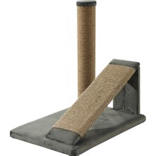 Feyza Design Kedi Tırmalama Direği Merdaneli, Eğlenceli ve Güvenli Tırmalama Alanı